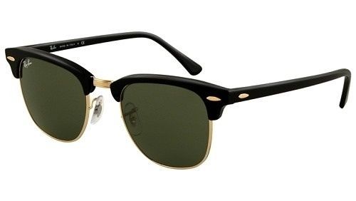 Ray Ban Clubmaster - Tam. 51 - Cor:Preto