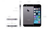 iPhone 5S 16GB Cinza Espacial Desbloqueado iOS7 + Wi-fi C